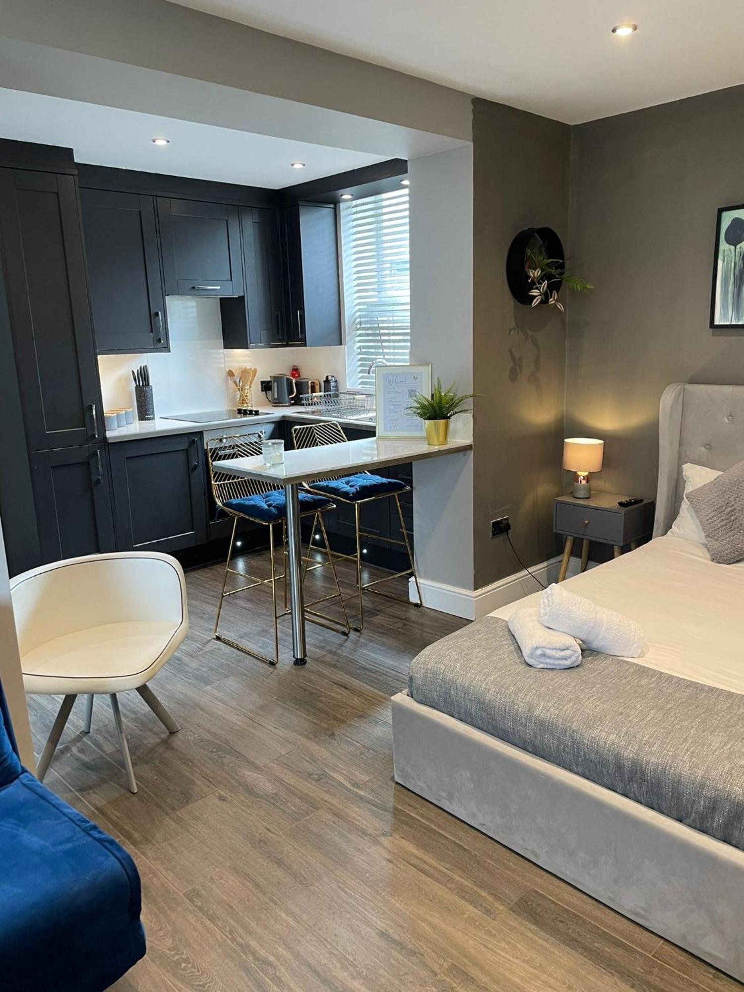 Peaceful & Stylish Brighton Studio Apartment Kültér fotó